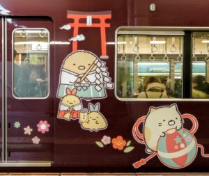 すみっコぐらし号　阪急電車